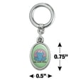 thumbnail image 4 of Sesame Street Cookie Monster Om Nom Nom Shoe Sneaker Shoelace Oval Charm Jewelry, 4 of 5