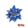 thumbnail image 2 of 10Pcs Christmas Flower Artificial Dlower Wreath Christmas Tree Decoration Party, 2 of 4