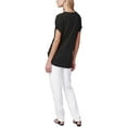 thumbnail image 2 of B New York Womens High Low Basic T-Shirt, 2 of 2