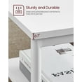 thumbnail image 6 of Side Tables Set of 2, Small End Table, Nightstand for Living Room, Bedroom, Office, Bathroom,White, 6 of 16