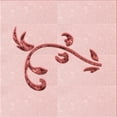 thumbnail image 1 of Ahgly Company Machine Washable Indoor Square Transitional Pastel Red Pink Area Rugs, 4' Square, 1 of 7