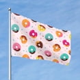 thumbnail image 2 of Kll Donut Flag 4x6 Ft Parade Party Flag Outdoor Flag Decorative Flag Banner Flags Garden Flag Home House Flags, 2 of 7