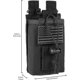 thumbnail image 3 of Funda táctica para radio, funda Molle, universal, militar, resistente, 3 of 4