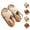 Brown, variant on Jinhomg Beach Sandals for Little Girls Casual Open Toe Vacation Flats Breathable Comfy Soft Soles Summer Holiday Shoes Toddler Kids Daily Wear Brown 36