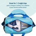 thumbnail image 6 of Wildkin Kids Overnighter Duffel Bag for Boys & Girls, Features Two Carrying Handles and Removable Padded Shoulder Strap, BPA & Phthalate Free (Aqua), 6 of 7