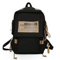 thumbnail image 1 of School Backpack Fashion Large Capacity Canvas Student Backpack Travel Backpack, 1 of 1
