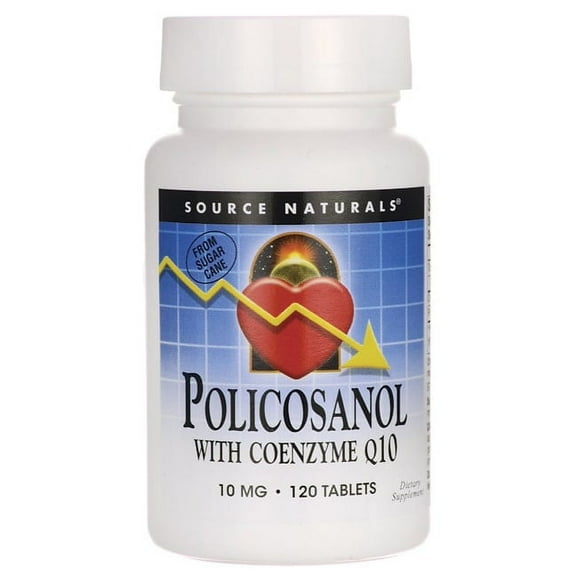 Source Naturals, Inc. Policosanol w/ CoQ10 120 Tablet