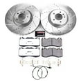thumbnail image 3 of PowerStop Front Z36 Truck & Tow Carbon-Fiber Ceramic Brake Pad and Drilled and Slotted Rotor Kit Fits: LAND ROVER Select Models K8826-36, 3 of 9