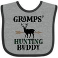 thumbnail image 3 of Inktastic Bow Hunter Gramps Hunting Buddy Boys Baby Bib, 3 of 4