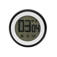 thumbnail image 1 of Scienceny Cuenta regresiva de cocina Digital LCD, temporizador magnético, soporte trasero, temporizador de cocina, reloj despertador, utensilios de Pantallas optoelectrónicas negro Scienceny GJ1458-03B, 1 of 6