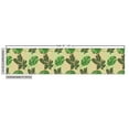 thumbnail image 2 of Philodendron Fabric by the Yard Upholstery, Vintage Inspired Pattern with Exotic Leaves on Tones, Decorative Fabric for DIY and Home Accents, Fern Green Multicolor by Ambesonne, 2 of 4