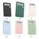 thumbnail image 4 of Calculadora de escritorio Injueey rosa innovadora para oficina 12 funciones portátiles, 4 of 6