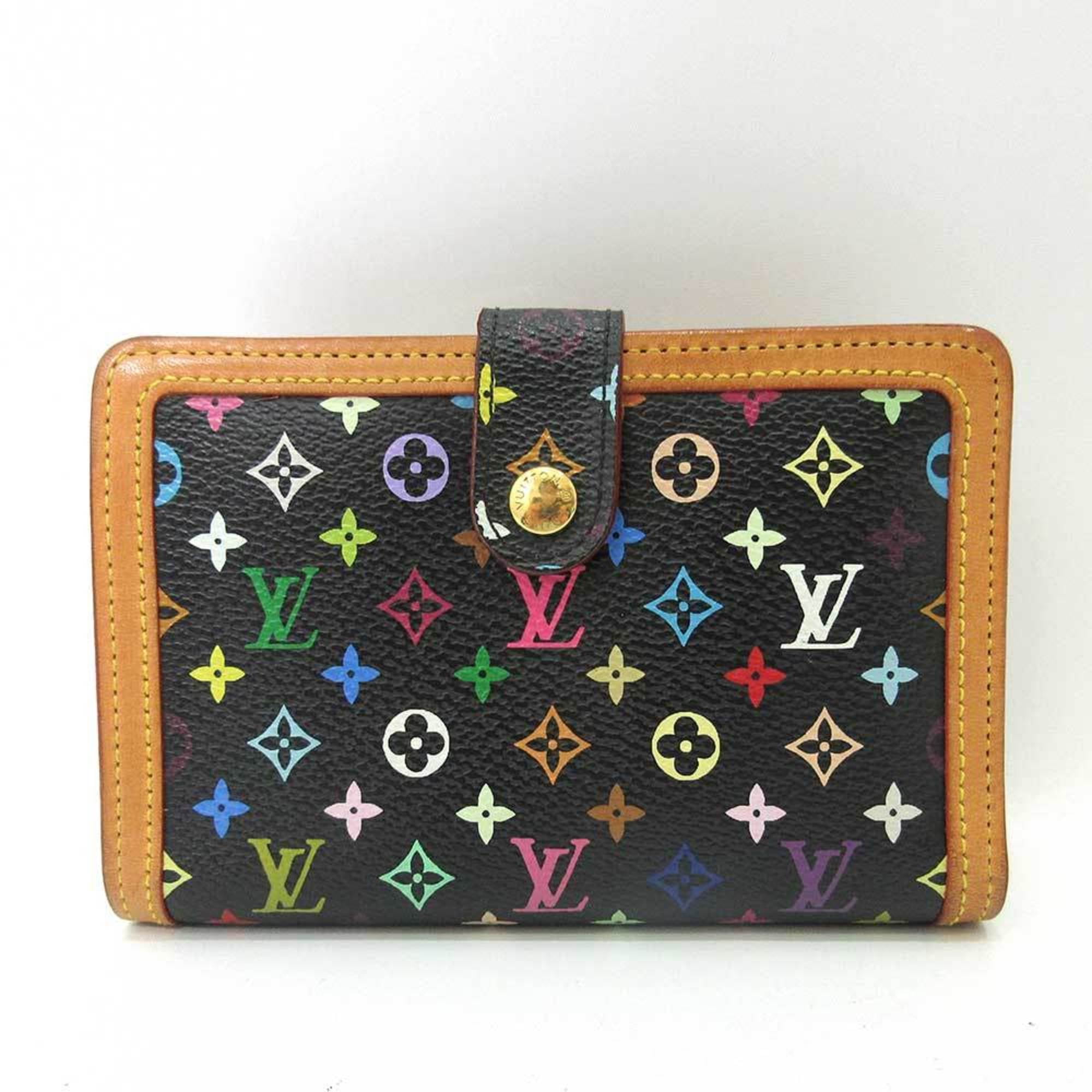 Authenticated Used Louis Vuitton Portefeuille lock mini M69340