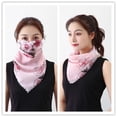 thumbnail image 1 of Máscara de montar al aire libre de verano con estampado de moda para mujer, bufanda de protección solar de cuello grande, bufanda para conducir, sombrilla, 1 of 5
