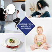5x7ft Solid Pure White Photography Backdrop for Studio and Headshots
