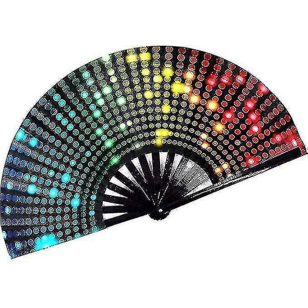 Large folding cheap hand fans