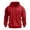 Brick Red, variant on Youth Sport Hoodie Kids Boys Cargo Hooded Sweatshirt Long Sleeve Pullover Running Hiking Teen Hoodies Fashion Jumper School PE Tops