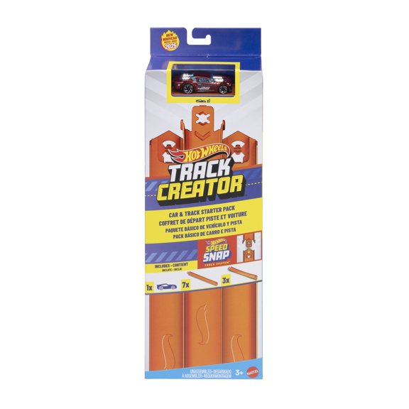Pista de Juguete Mattel Hot Wheels Track Creator Paquete Inicial