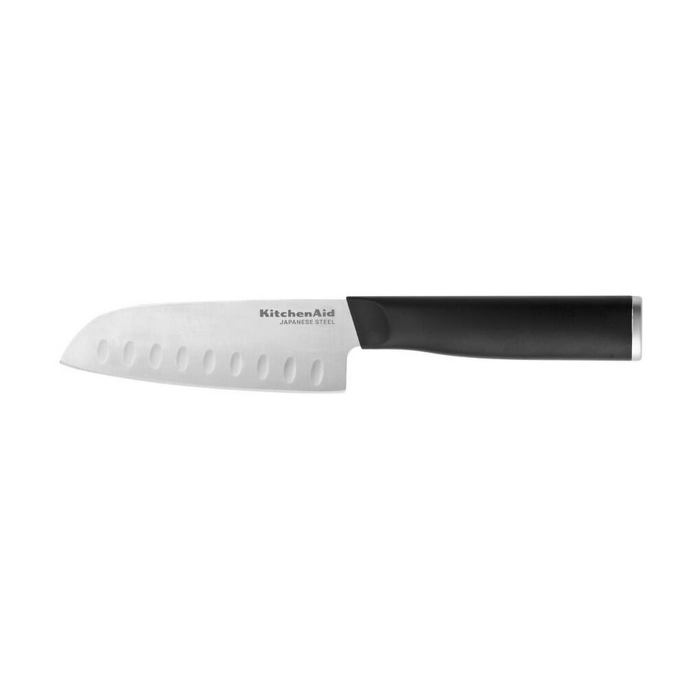 Kitchenaid Classic Santoku Knife, 5inch, Black
