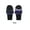 Blue, variant on Boots For Dogs Reflective Durable Fleece Lined All Weather Non-Skid Dog Shoes (xxSmall Blue)