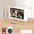 thumbnail image 2 of Magnetic Refrigerator Mini Picture Frames, 2.36x3.54 Acrylic Magnetic Clear Photo Frames, 2x3 Mini Film Picture Frame Compatible with Instax/Polaroid Camera for Fridge/Locker/Wall, 6 Pack, 2 of 6
