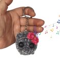 thumbnail image 1 of Peluche Hámster Triste Cgtredaw Llavero Ganchillo Oscuro Con Música, 1 of 9