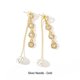 thumbnail image 2 of Guardurnaity Pendientes de aro elegantes de plata y oro S925 para mujer, aretes largos con borlas a la moda, duraderos Ropa, zapatos y accesorios Miscelánea, 2 of 6