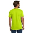 thumbnail image 5 of Hi Vis Short Sleeve T-Shirt | Hanes High Visibility Safety Green, 6 Pack, Sizes S-5XL, 60/40 Cotton/Polyester, 5 of 5