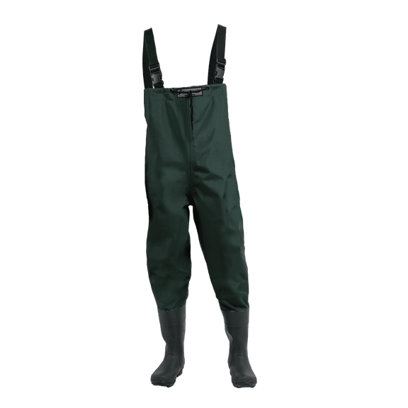 Frogg Toggs Men's Cascades v3 Felt Sole Chest Wader | Forest Green | Size 10