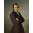 thumbnail image 2 of Jozef Božetech Klemens 15x18 Gold Ornate Wood Frame and Double Matted Museum Art Print Titled - Portrait of M. M. Hodža (1846), 2 of 4