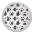 thumbnail image 1 of 4PCS Round Paw Cabinet Fluorescence Knob Glowing in the Dark Furniture Drawer Pulls Handle with Screws, 1 of 5