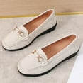thumbnail image 6 of Mepaouo Women's Penny Loafers Slip on Casual Dressy Work Moccasins Business Driving Walking Flat Shoes, 6 of 8