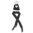 thumbnail image 1 of Bufanda de gorro de punto para muñeca, Mini gorro de punto, bufanda, gorro de punto para muñeca, bufanda, accesorios para casa de muñecas, compacto y ligero, 1 of 8