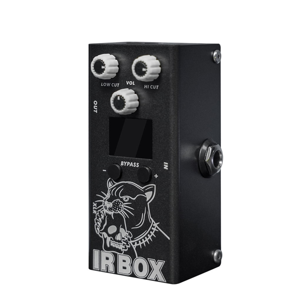 Guitar Box Pedal Cab Impulses Response Cabinets Speakers Simulation Guitar Effect Pedal 32 Presets 9 Segment Modules