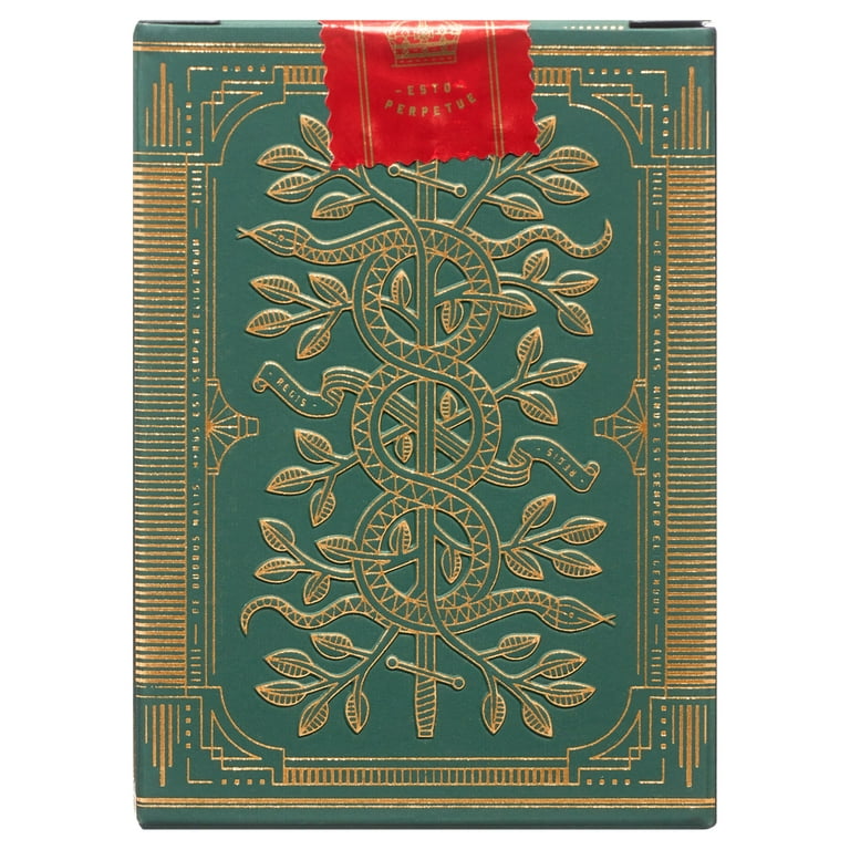 theory11 Monarchs Playing Cards (Green) - Walmart.com