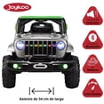 thumbnail image 3 of Camioneta Montable Eléctrica JOYKOO 4x4 93 cm Control Remoto Luz LED 12V Gris, 3 of 7