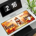 thumbnail image 3 of Happy Thanksgiving Alaskan Malamute Give Thanks Fall Beanie Scarf Welcome Desk Mat Full Keyboard Mouse Pad Alaska Mal Dog Lovers Gifts Large Mousepad - 00020, 3 of 5