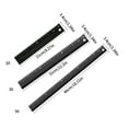 thumbnail image 5 of Safety Ruler with Clear Scale Linear Measurement Ruler Metal Crafting Ruler for DIY Projects, 5 of 13