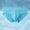 thumbnail image 2 of Men's Instant Butt Lifter Underwear - Removable Padded Comfortable Mens Briefs(Color:Blue,Size:M), 2 of 3