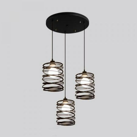Antique Black Metal Pendant Light Litfad Hanging Multi Antique Black Metal Pendant Light Litfad Hanging Multi Lights With 3 Ceiling