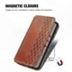 thumbnail image 4 of 5G Magnetic Phone Wallet with PU Leather Rhombus Pattern for Zenfone 10, 4 of 5