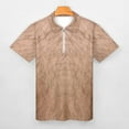 thumbnail image 3 of Hairy Legs Men Zipper T-shirt Summer Casual Short Sleeve T-shirt Top, 3 of 7