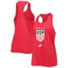Women's Nike Red USWNT Crest Legend Classic Performance Tank Top
