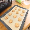thumbnail image 5 of 1pcs Reusable Silicone baking mat Non-stick silicone oven mat Dough Rolling Mat Baking Mat Pastry Clay Pad Sheet Liner Non-Stick Dish gray 30 x 20cm, 5 of 8