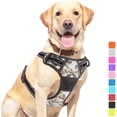 thumbnail image 1 of Arnés para perros, collar para perros, conjunto de correa para perros, chaleco antitirones ajustable para arnés reflectante para perros (XL) camuflaje, 1 of 5