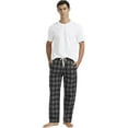 thumbnail image 2 of HiddenValor Mens Plaid Cotton Pajama Lounge Pants, 2 of 3