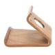 thumbnail image 3 of Support de téléphone portable en bois (brun noisette) pour tablette, ordinateur de chevet, iPad, 3 of 4