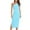 Light Blue-05, variant on STETMN Women Elegant Formal Long Dress One Shoulder Sleeveless Ruched Bodycon Evening Dress