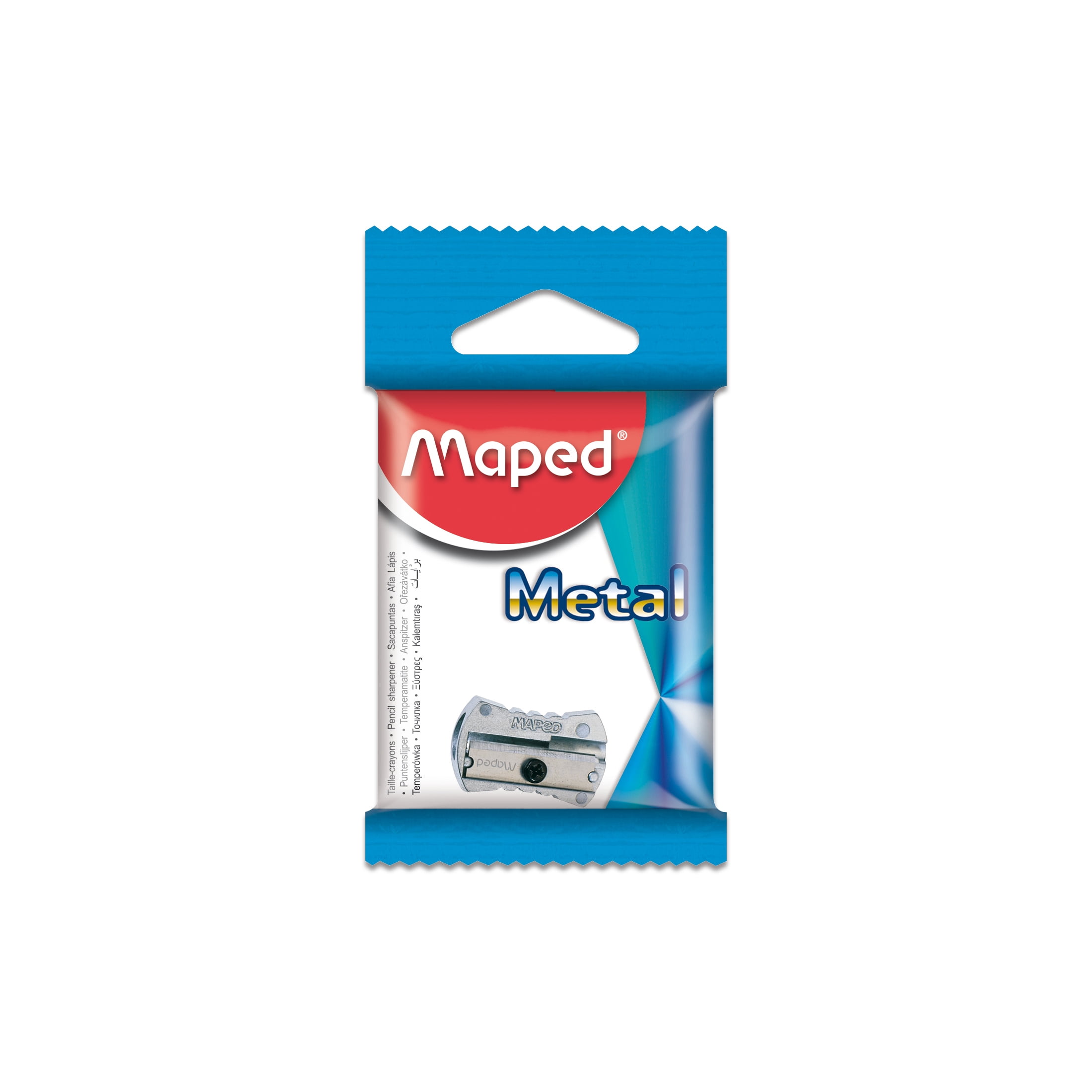 Maped Classic 1-Hole Compact Metal Pencil Sharpener