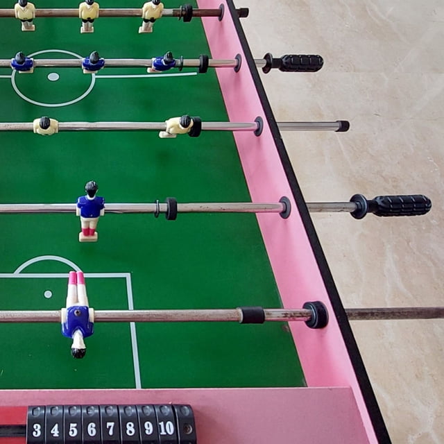 Minkissy 2Pcs Foosball Table Replacement Handles Durable PVC Parts for Intense Matches Casual Players for Fan Gear